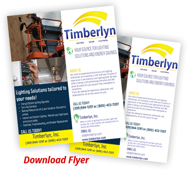 Timberlyn Inc Services Flyer